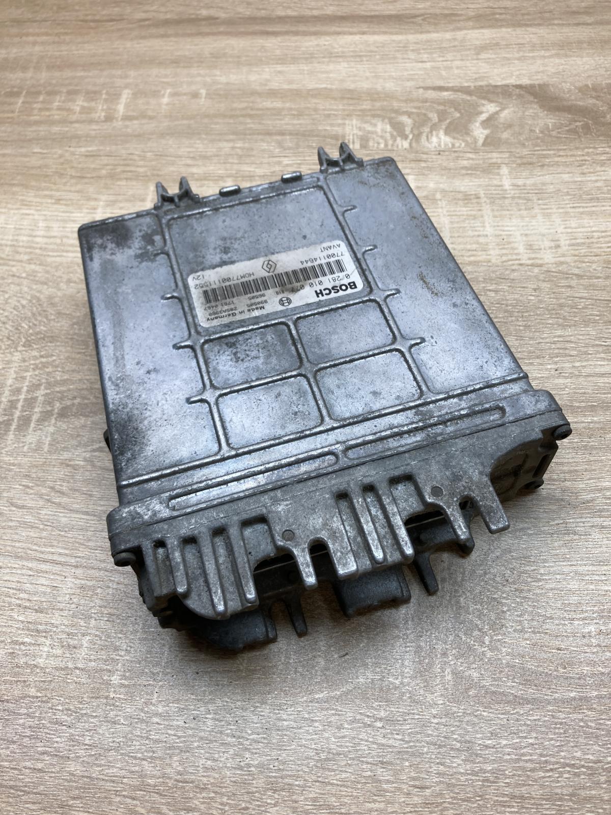 HOM7700111552 0281010077 7700114644 Engine control unit/module ECU Renault Sceni