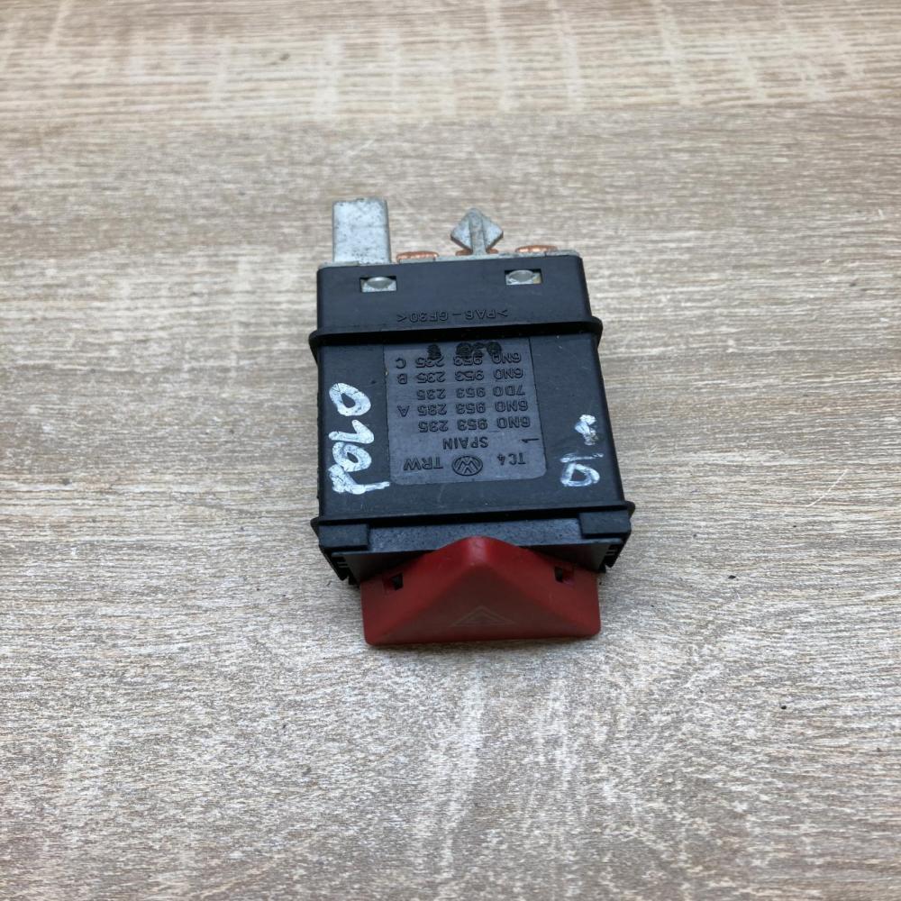 6N0953235 6N0953235A  Hazard light switch Volkswagen Polo III 6N 6N2 6NF