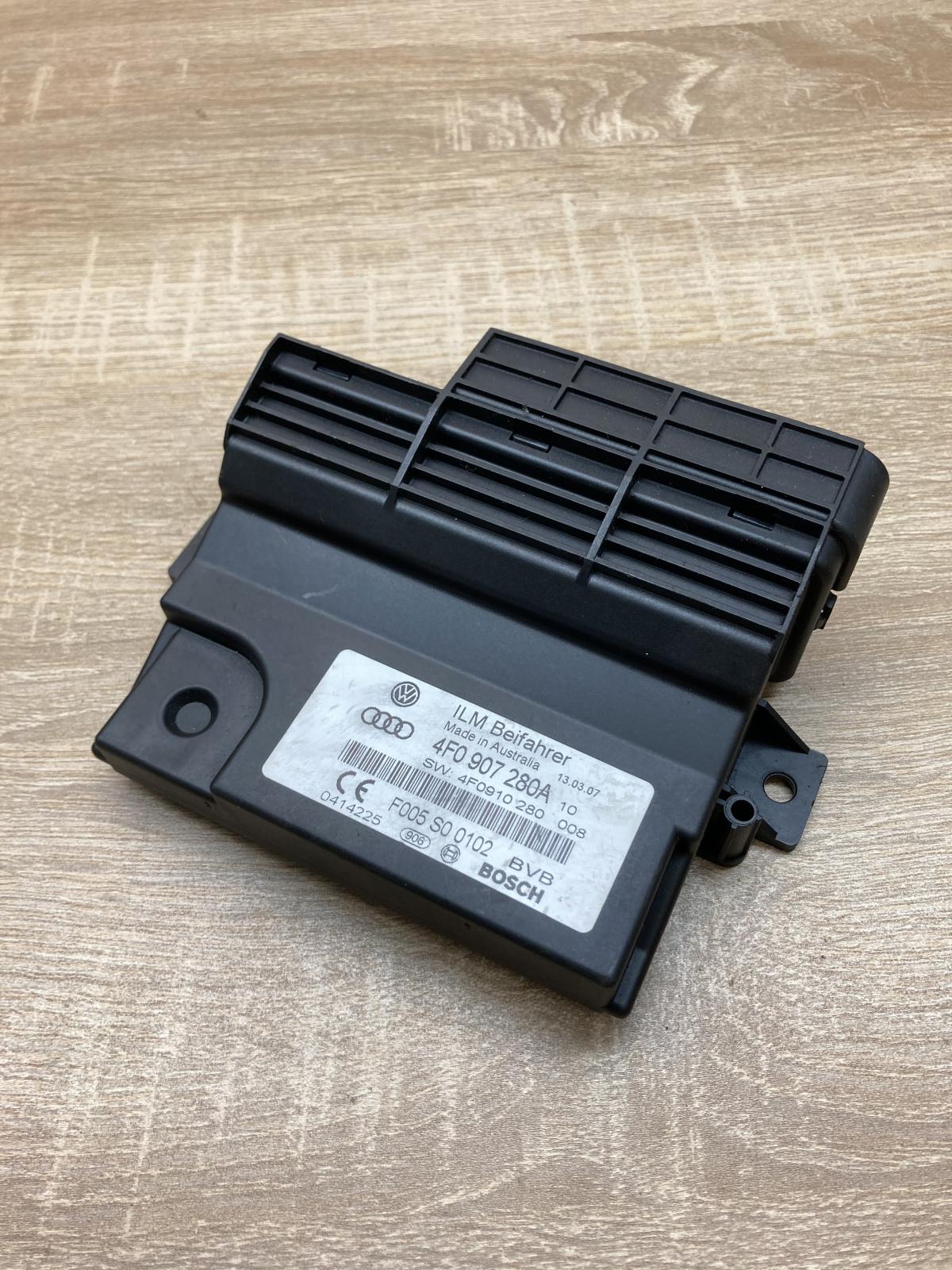 4F0907280A 4F0910280 F005S00102 Power management control unit Audi A6 S6 C6 4F