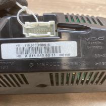 A2115406011 110080250  Speedometer (instrument cluster) Mercedes-Benz E W211