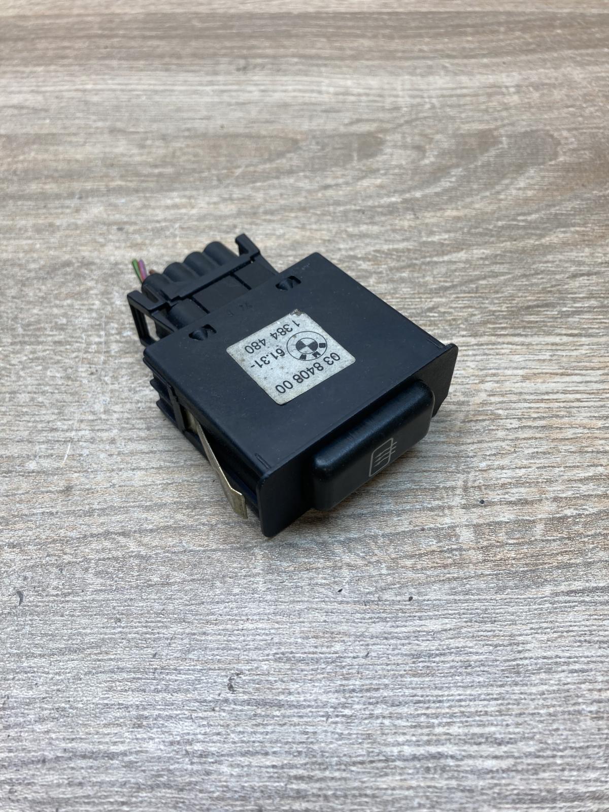 1384480 03840800  Windscreen/window heater switch BMW 5 E34