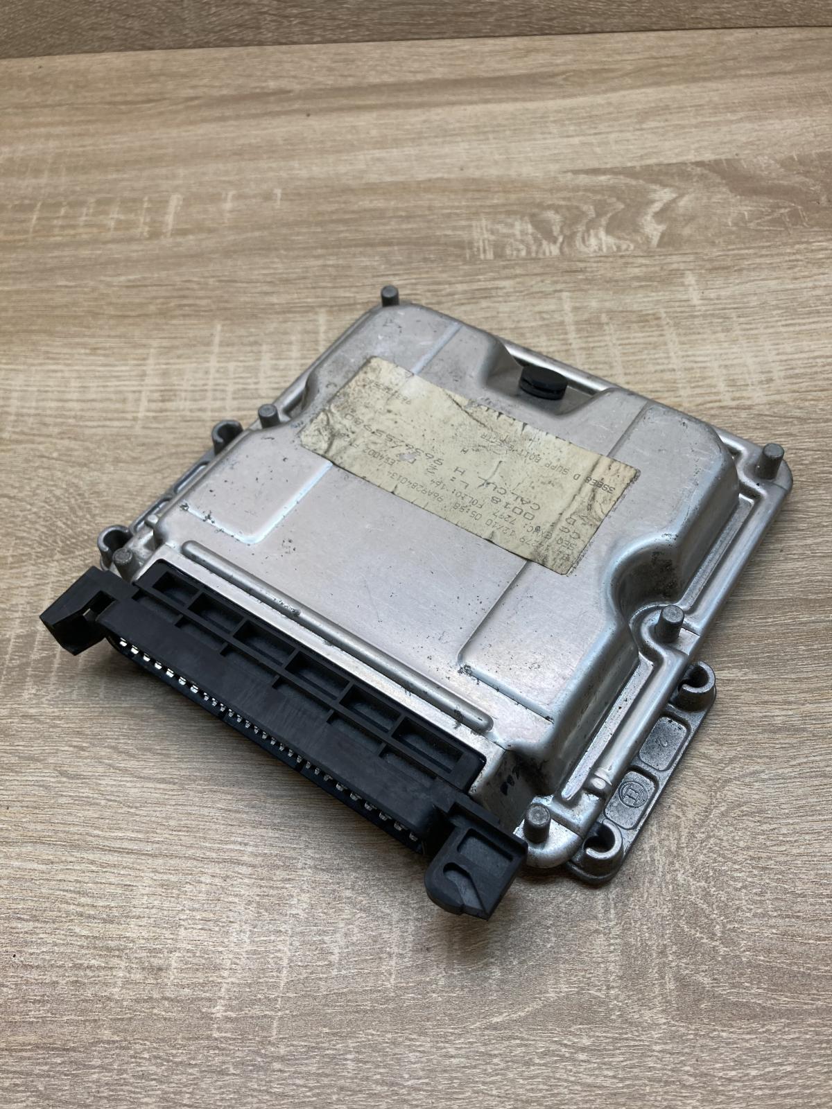 9636255980 0281010166  Engine control unit/module ECU Peugeot 406