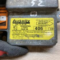 9638592580 550725200  Airbag control unit/module Peugeot 406