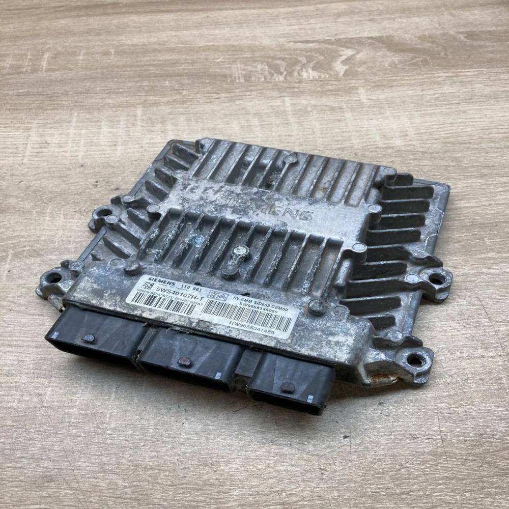 9658345080 9655041480 5WS40167H T Engine control unit/module ECU Peugeot 407