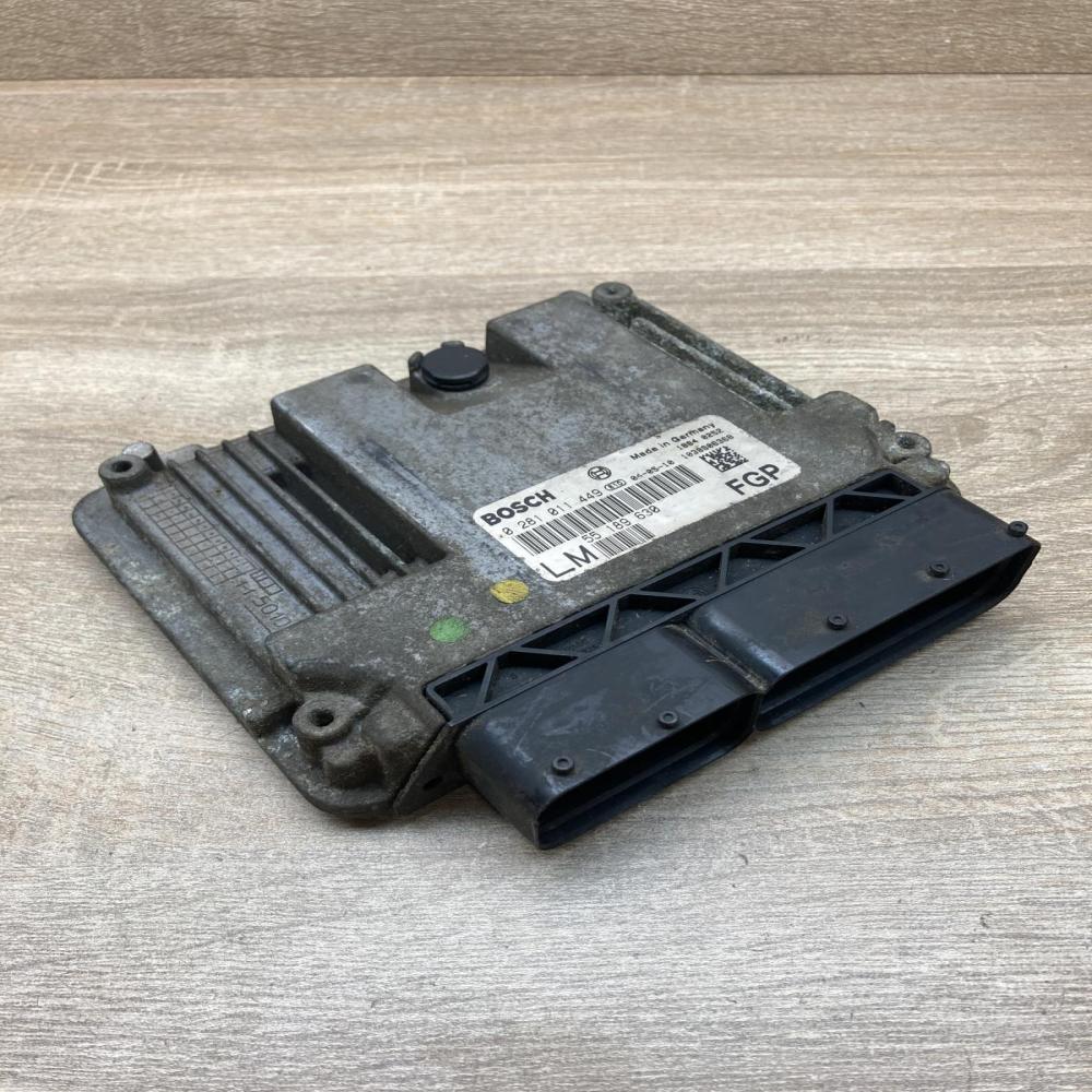 55189630 0281011449  Engine control unit/module ECU Opel Vectra C