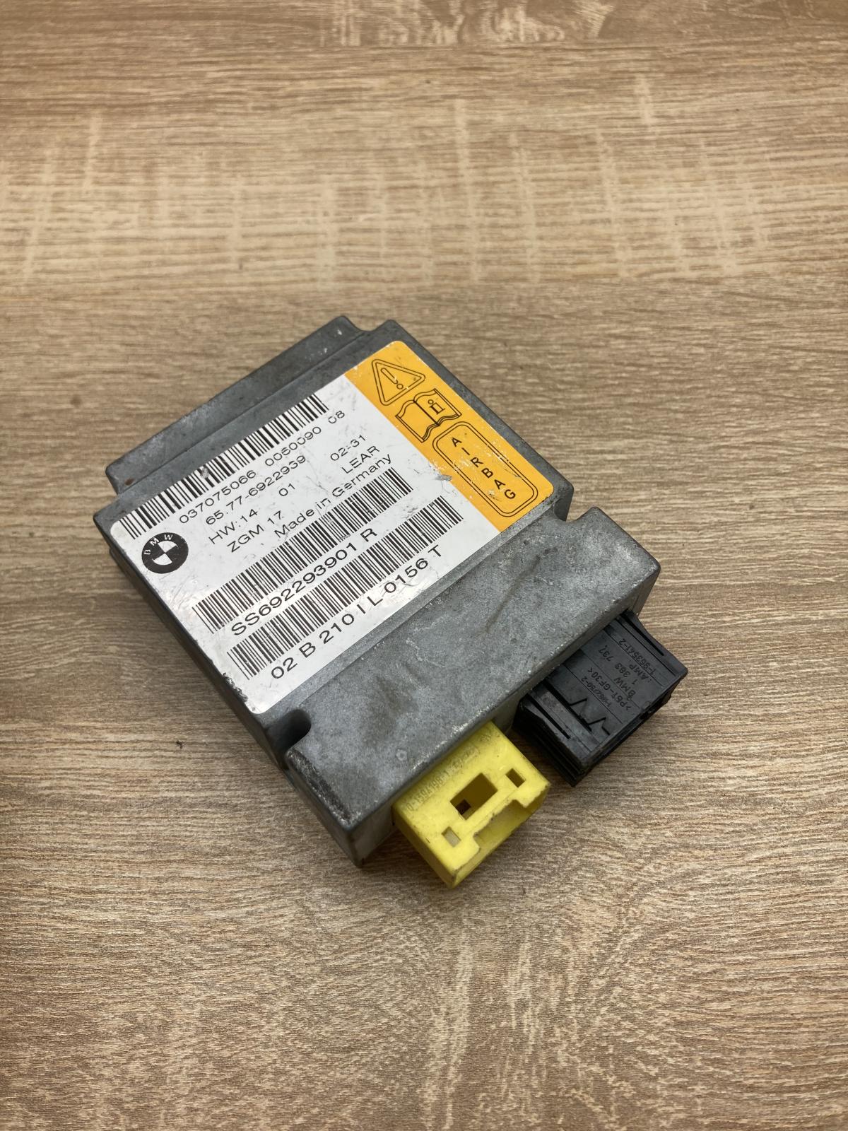 6922939   Airbag control unit/module BMW 7 E65 E66